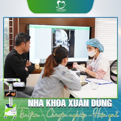Bác sĩ tư vấn niềng răng trả góp lãi suất 0% tại Nha khoa Xuân Dũng