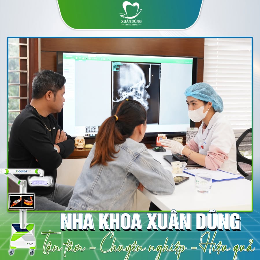 Bác sĩ tư vấn niềng răng trả góp lãi suất 0% tại Nha khoa Xuân Dũng
